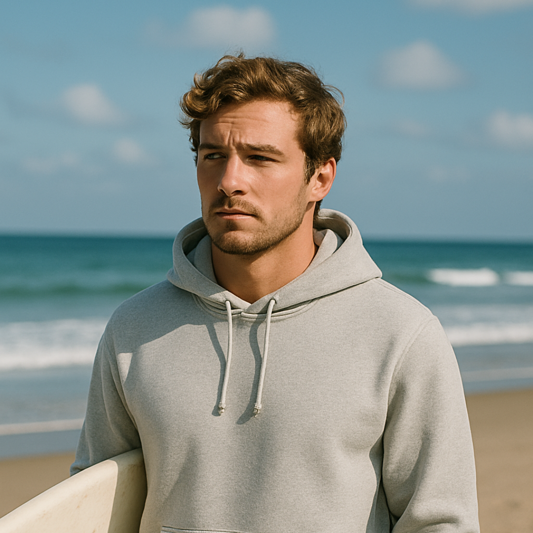 Ocean Ember Oversized Hoodies