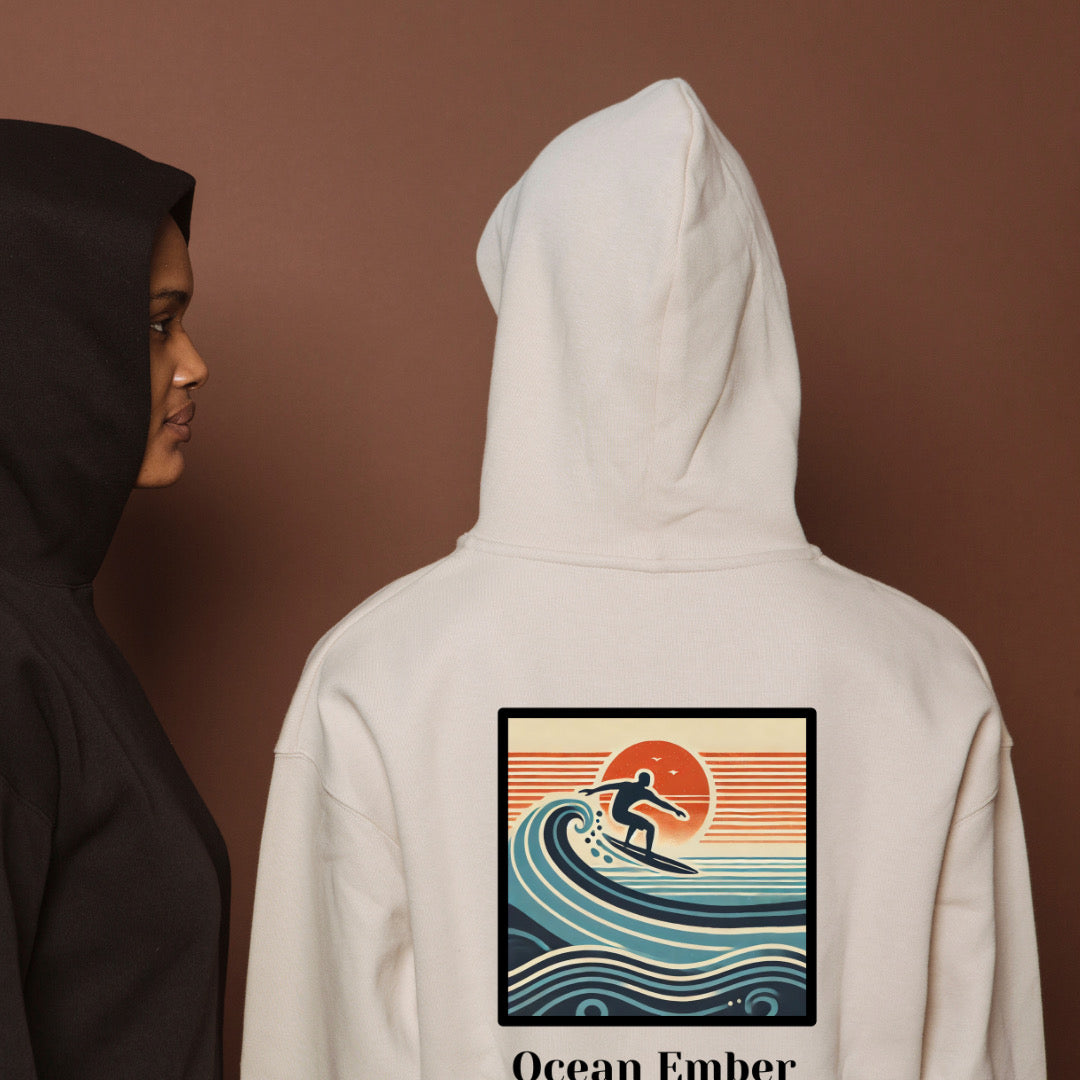 Sunset Flow - Oversize Hoodie
