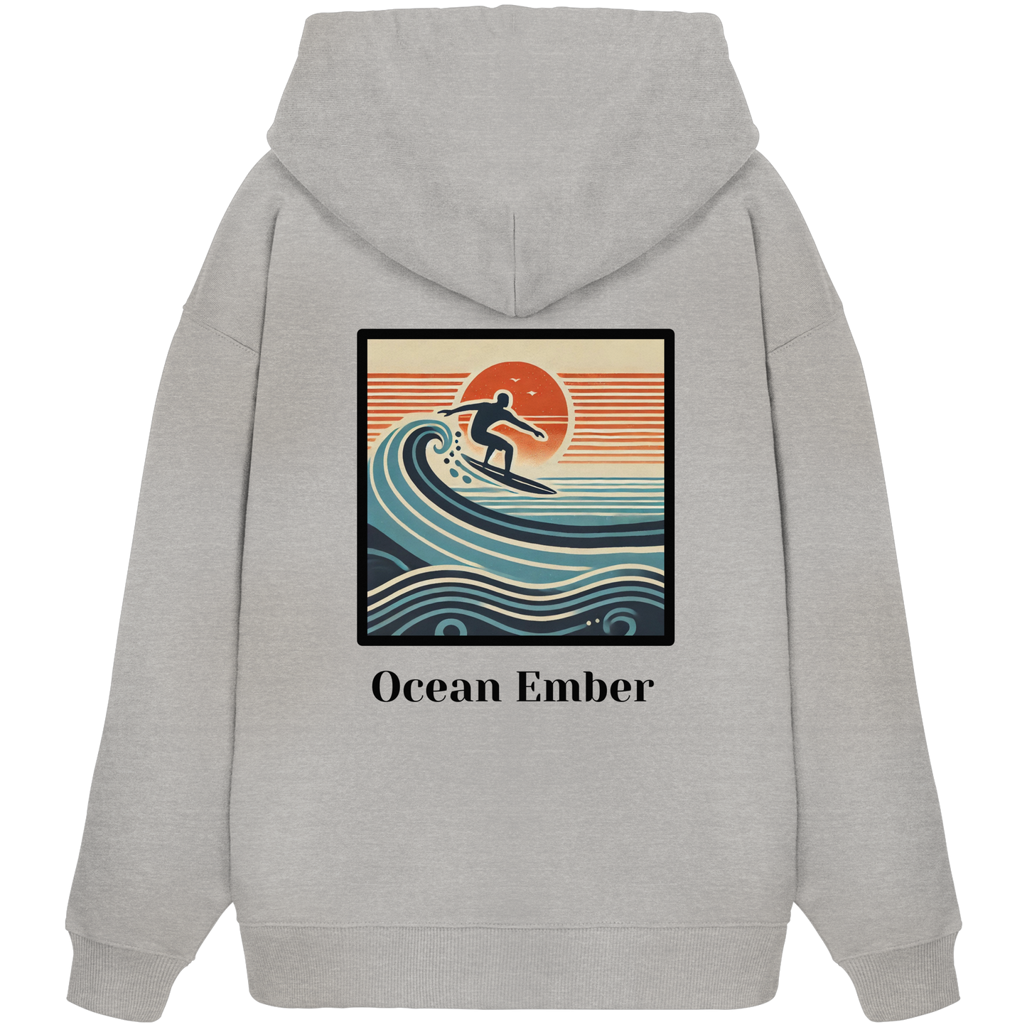 Sunset Flow - Oversize Hoodie